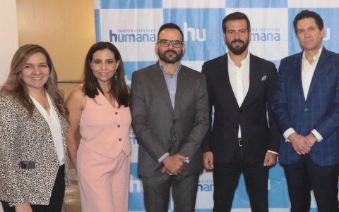 Verónica Drouet, Karina Anda, Patricio Rodríguez, Pablo Arosemena y Pedro Bustamante.