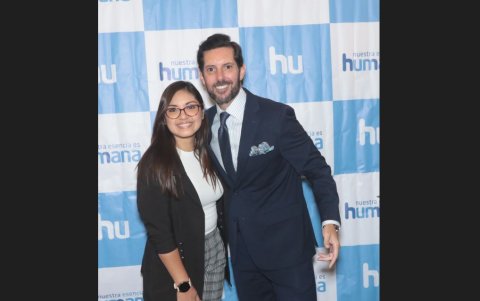 Éricka Farías y Rafael Avilés.