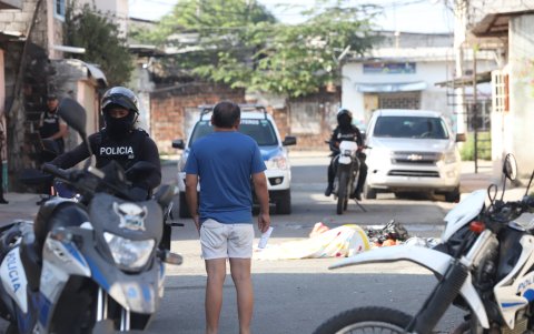 El guayaquileño fue asesinado a las 07:00 de ayer en la cooperativa Los Ángeles de la Isla Trinitaria