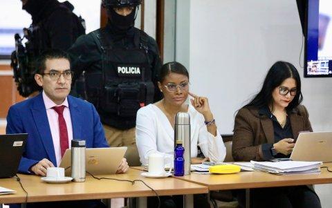 Caso Metástasis: Diana Salazar durante la rendición del testimonio anticipado de Palacios.