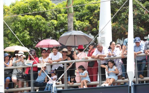 Al evento asistieron varios familiares de los jóvenes que forman parte del programa.