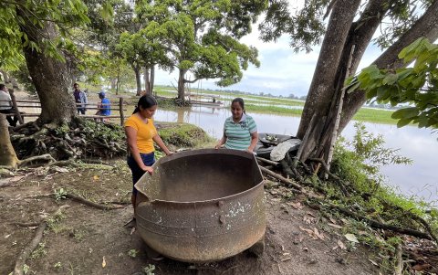 Reliquia. La Olla de Simón Bolívar es una de las cosas que los moradores quieren promocionar.