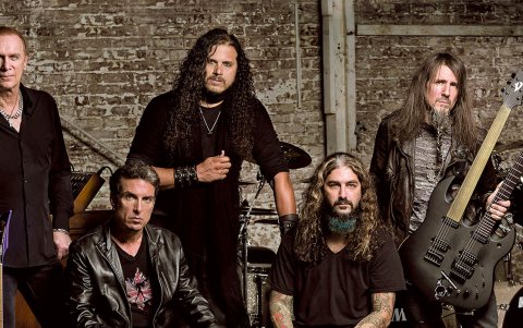 Billy Sheehan, Derek Sherinian, Jeff,  Mike Portnoy y Ron 