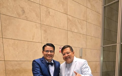 José Solano y Segundo Rosero.