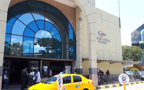 Unidad Judicial Albán Borja, en el norte de Guayaquil.