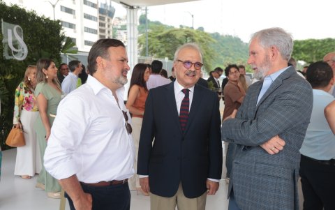 Alfonso Jalil, Julio Jalil y Andrés Pérez.