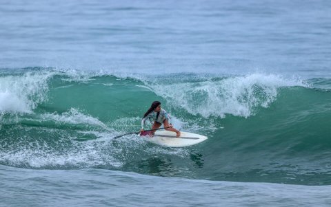 Xiomara Bowen accedió al Campeonato Mundial de SUP y Paddleboard en Dinamarca, luego de conseguir el título de campeona nacional de la disciplina.