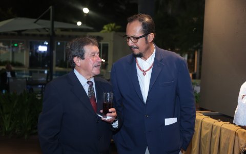 Raúl Valarezo y Guillermo Ramírez.