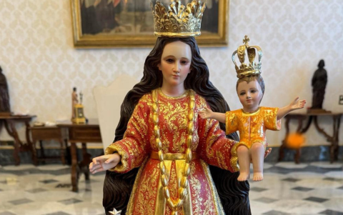 El papa Francisco se reunió este lunes durante 30 minutos en el Vaticano por primera vez con el presidente de Ecuador.