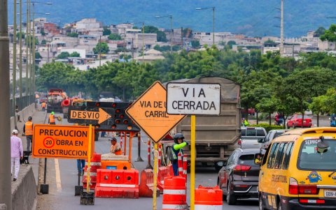Los trabajos se realizarán hasta agosto, según el contrato municipal, informó la ATM.