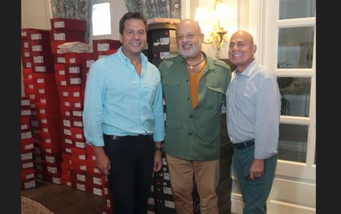 Gerardo Suárez, Guido Jalil y Marco Hidalgo.