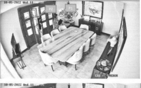 Imágenes de la reunión en casa de Massuh.