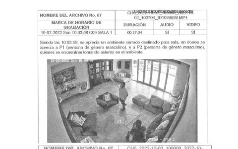 Interior de la casa de Nain Massuh, presunto operador de la trama de corrupción que habría funcionado en el Gobierno de Guillermo Lasso.