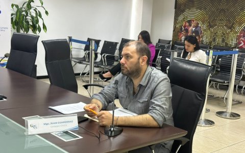 Juan Esteban Guarderas, consejero del Consejo de Participación Ciudadana y Control Social.