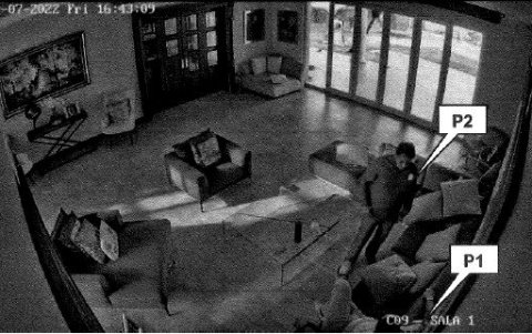 Captura de pantalla de grabación realizada en la casa de Nain Massuh.