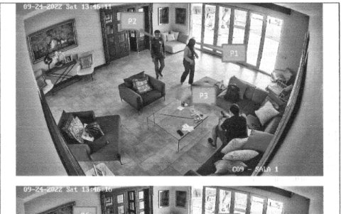 Reunión en casa de Massuh.