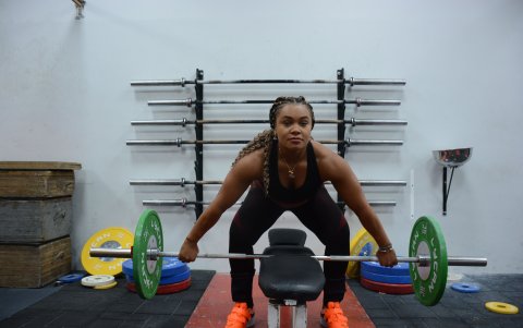 Neisi Dajomes entrena con la mira puesta en llegar en su mejor forma a la cita en París, donde buscará revalidar la medalla de oro que alcanzó en Tokio 2020+1.