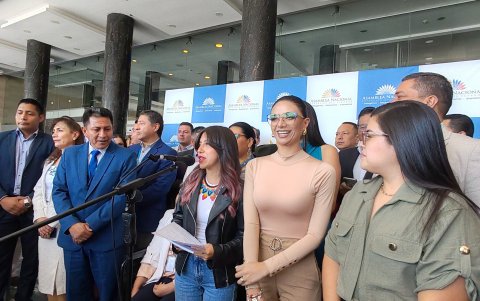 El correísmo fue la primera fuerza política de la Asamblea Nacional que se declaró como oposición del Gobierno de Daniel Noboa.