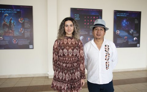 Marián Caballero y Wilson González.