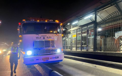 Personal de la ATM acudió al sitio para atender la emergencia.