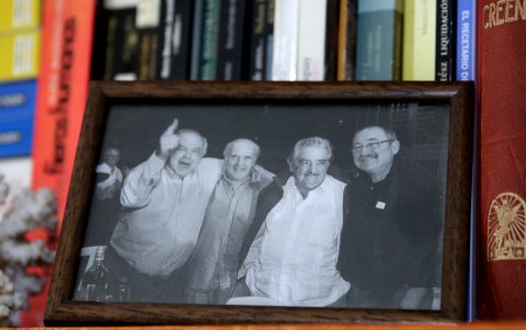 Fiel a su promesa, a pocas semanas de que le diagnosticaran cáncer de esófago, volvió a rodearse de militantes en un acto más de los tantos que acumula.
