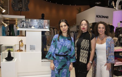 Daniela Ortiz, Olga Bonilla y Gabriela Borrero.
