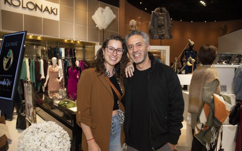 Emily Vedric y Paulo Guerra.