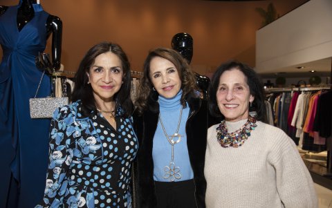 María Augusta Silva, Silvia Palacios y Patricia D’Costa.