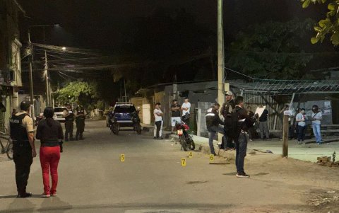 En Manta se registró un ataque armado que dejó cuatro personas fallecidas, este 20 de mayo.
