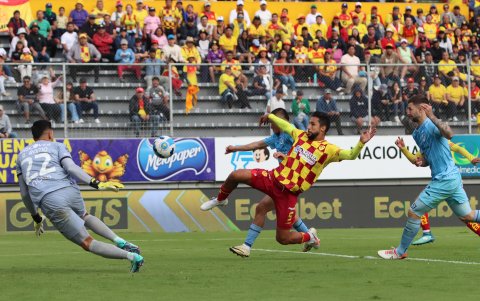 Aucas, con dos empates consecutivos, dejó la punta que tuvo durante varias fechas del campeonato.