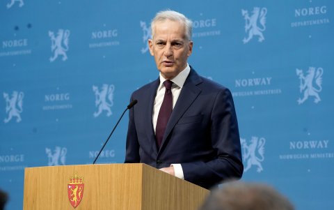 El primer ministro noruego, Jonas Gahr, anuncia que reconocerá Palestina como estado independiente el próximo 28 de mayo