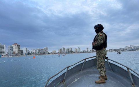 Militar. Así lucirán las playas del país.