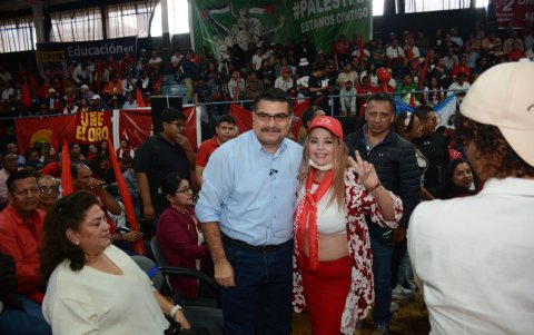 El profesor Jorge Escala fue nominado precandidato presidencial en la convención nacional de Unidad Popular realizada el 18 de mayo de 2024.