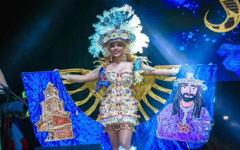 Colonche. Kiara Jurado resalta las tradiciones ancestrales de su parroquia.