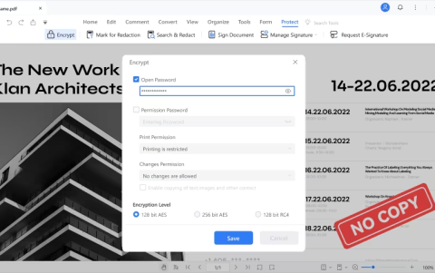 Control de permisos.
