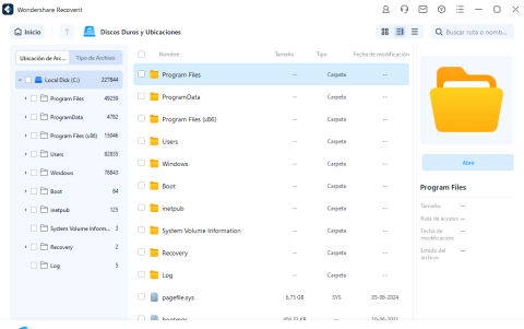 Escanea tu dispositivo en busca de archivos perdidos.