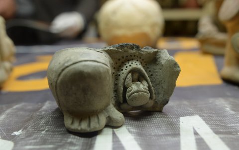 Una representación de una mujer que va a concebir sin ninguna novedad.