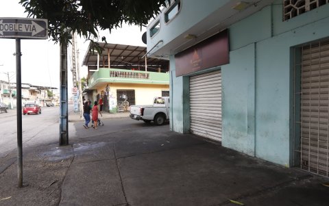 El ataque contra estas dos personas se produjo en la cooperativa Santiaguito Roldós