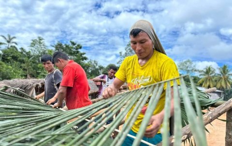 Durante dos días, toda la comunidad participó mostrando sus conocimientos ancestrales