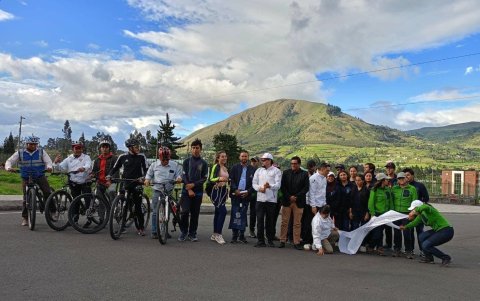 Los jóvenes practicaron deportes de aventura.