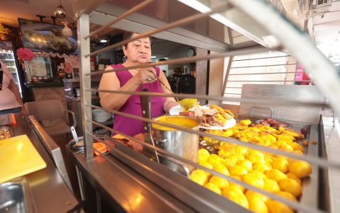 El llapingacho se vende en diversas localidades del país, como en Guayaquil.