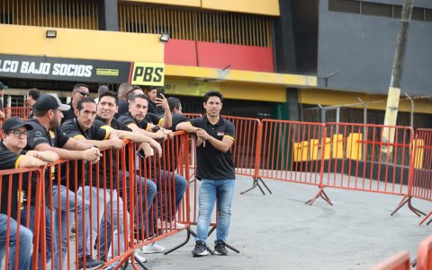 Matías Oyola era otro de los candidatos a la presidencia del club.