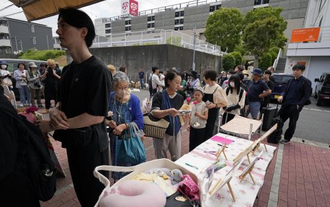 La perra cuenta incluso con un monumento en un parque de la ciudad de Sakura donde residía.