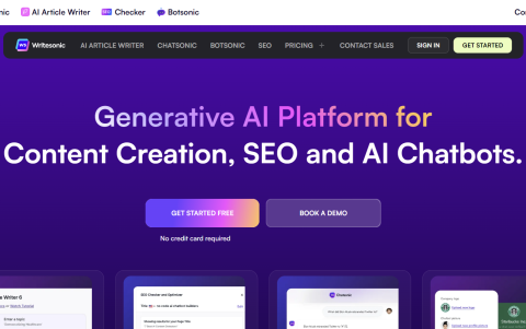 Writesonic brinda una serie de funciones innovadoras facilitan la creación ensayos