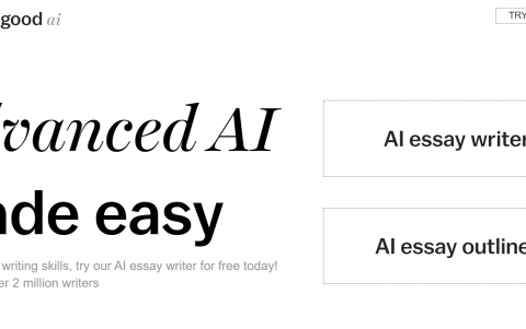 , The Good AI presenta un paquete completo de funcionalidades diseñadas con detalle para mejorar la experiencia de escritura