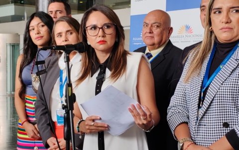 Nataly Morillo ingresó a la Asamblea como parte del partido Construye, sin embargo, en 2024 se cambió de bancada a ADN.