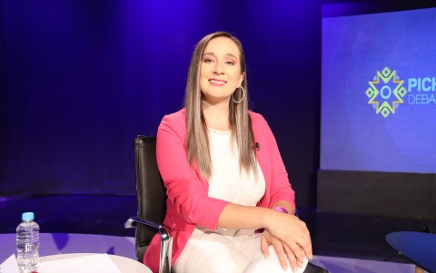 Elsa Guerra fue candidata a prefecta de Pichincha y, luego, a asambleísta.