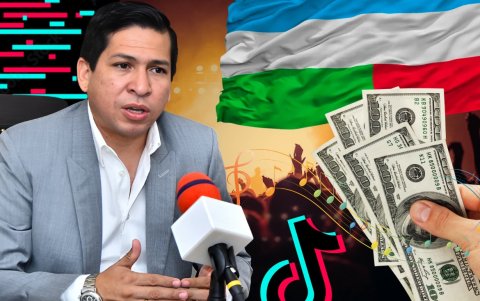 El alcalde de Machala, Darío Macas, lanzó un concurso de Tiktok para promocionar las fiestas por los 200 años de cantonización.