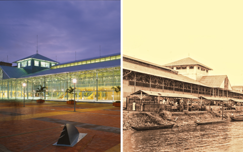 Palacio de Cristal, antes Mercado Sur.