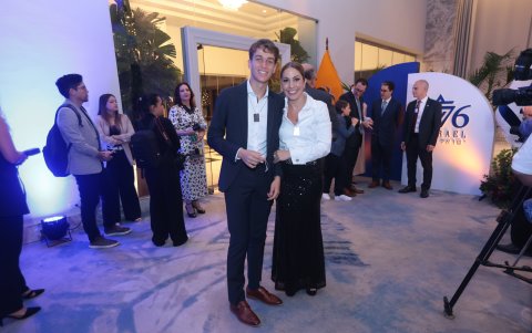 Eitan Salomon y Yael Czarninski.